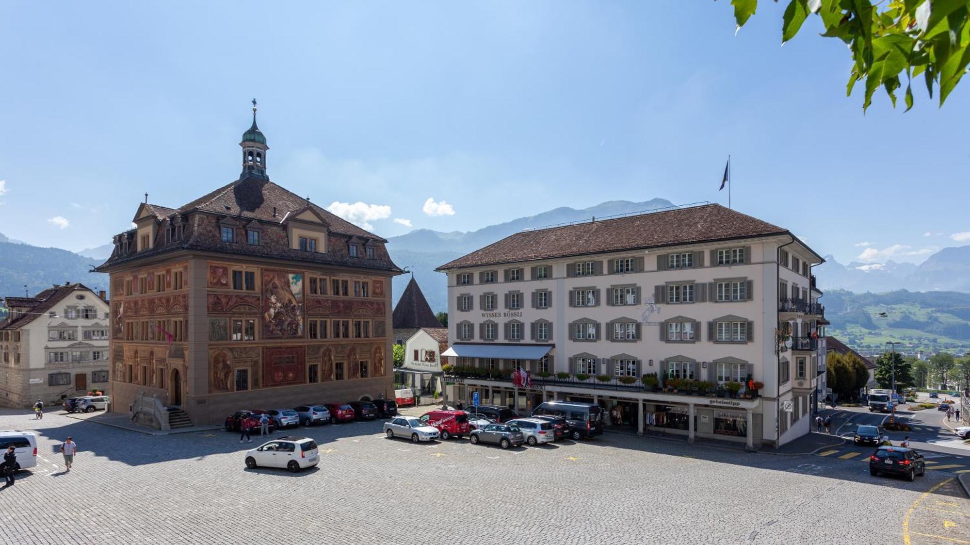 Wysses Rossli Swiss Quality Hotel Schwyz Exterior photo